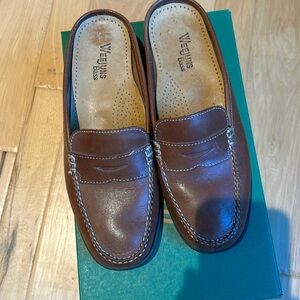 Bass slip-on penny loafers